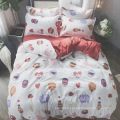 polyester and printed bedding set